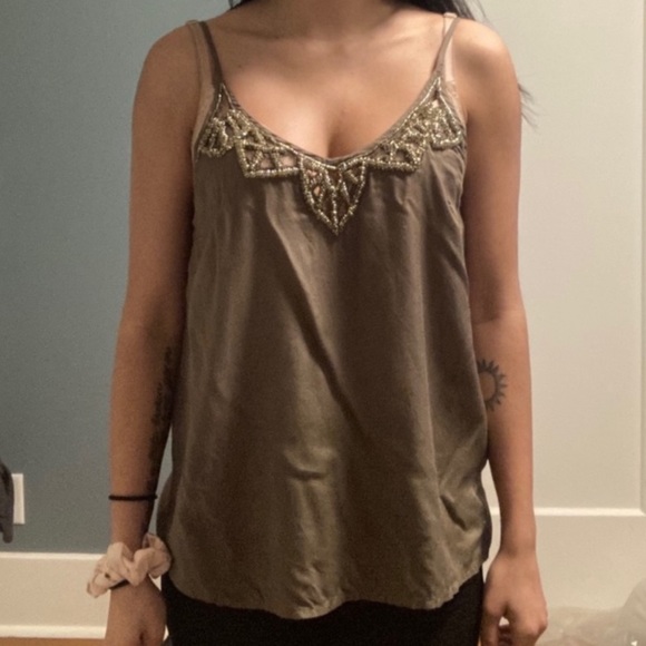 Guess Beaded Tank Top - Picture 2 of 4